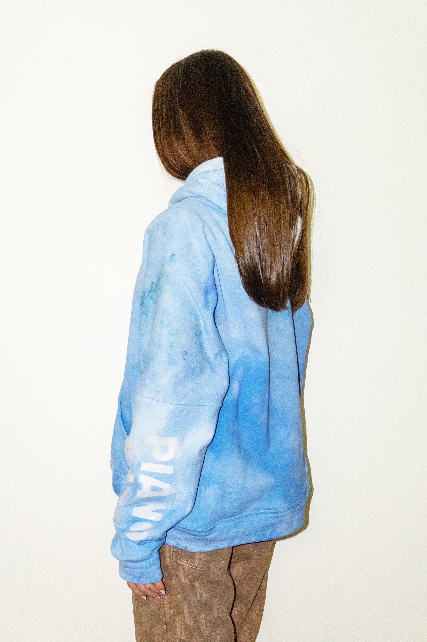 Cielo-Mare Hoodie PIANO NOVE "Skyline Logo"