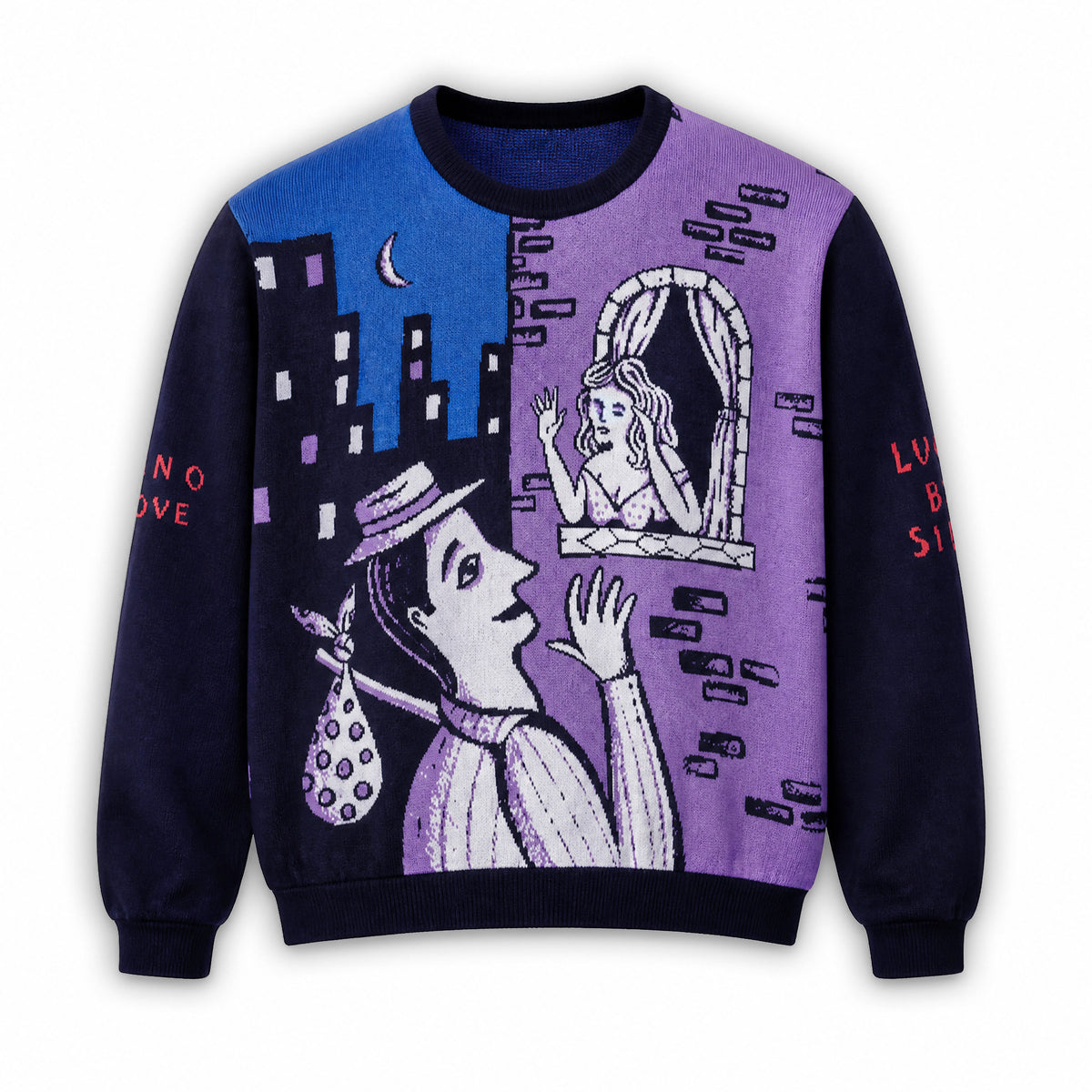 Maglione PIANO NOVE X LUCKY BOY SIRANO "A New Beginning"