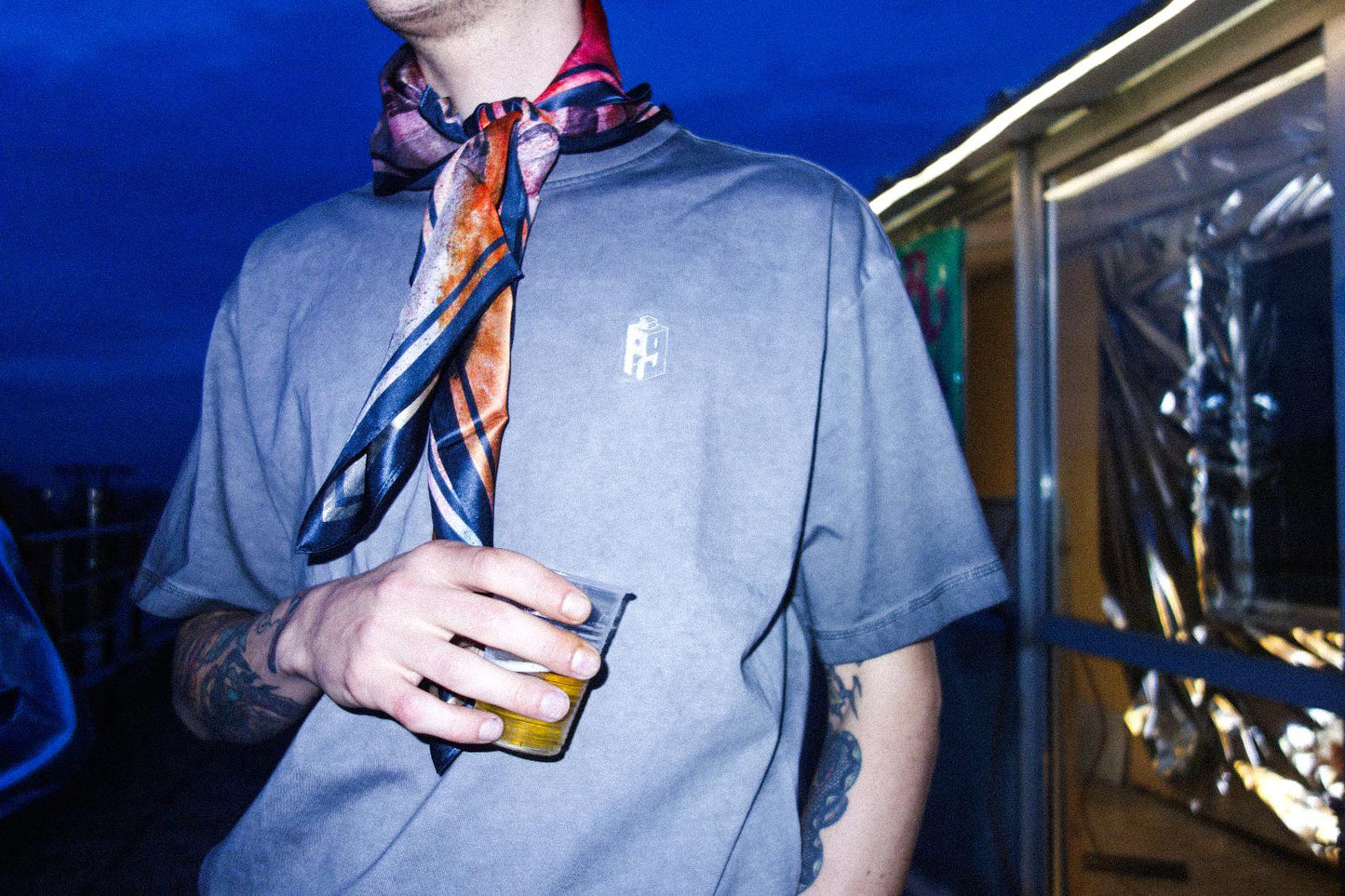 Foulard Livorno 1972 Piano Nove