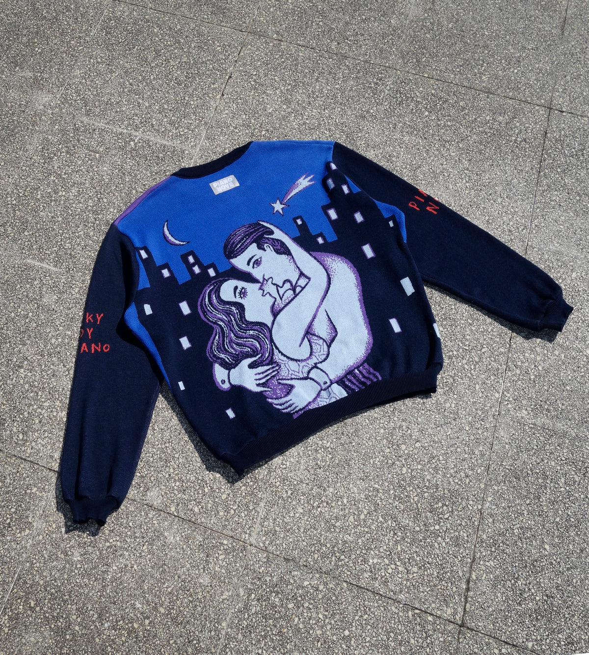 Maglione PIANO NOVE X LUCKY BOY SIRANO "A New Beginning"