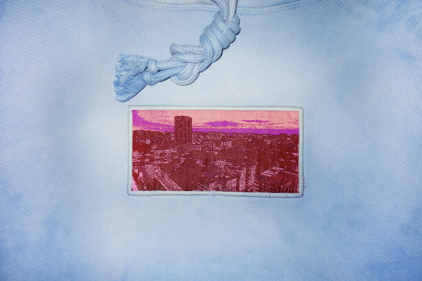 Cielo-Mare Hoodie PIANO NOVE "Skyline Logo"