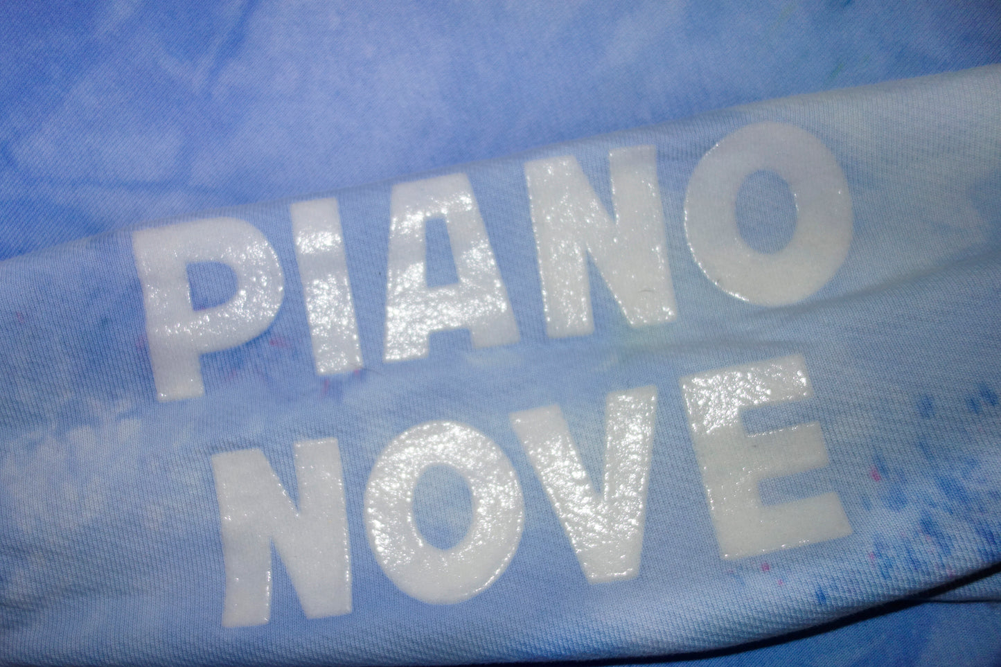 Cielo-Mare Hoodie PIANO NOVE "Skyline Logo"