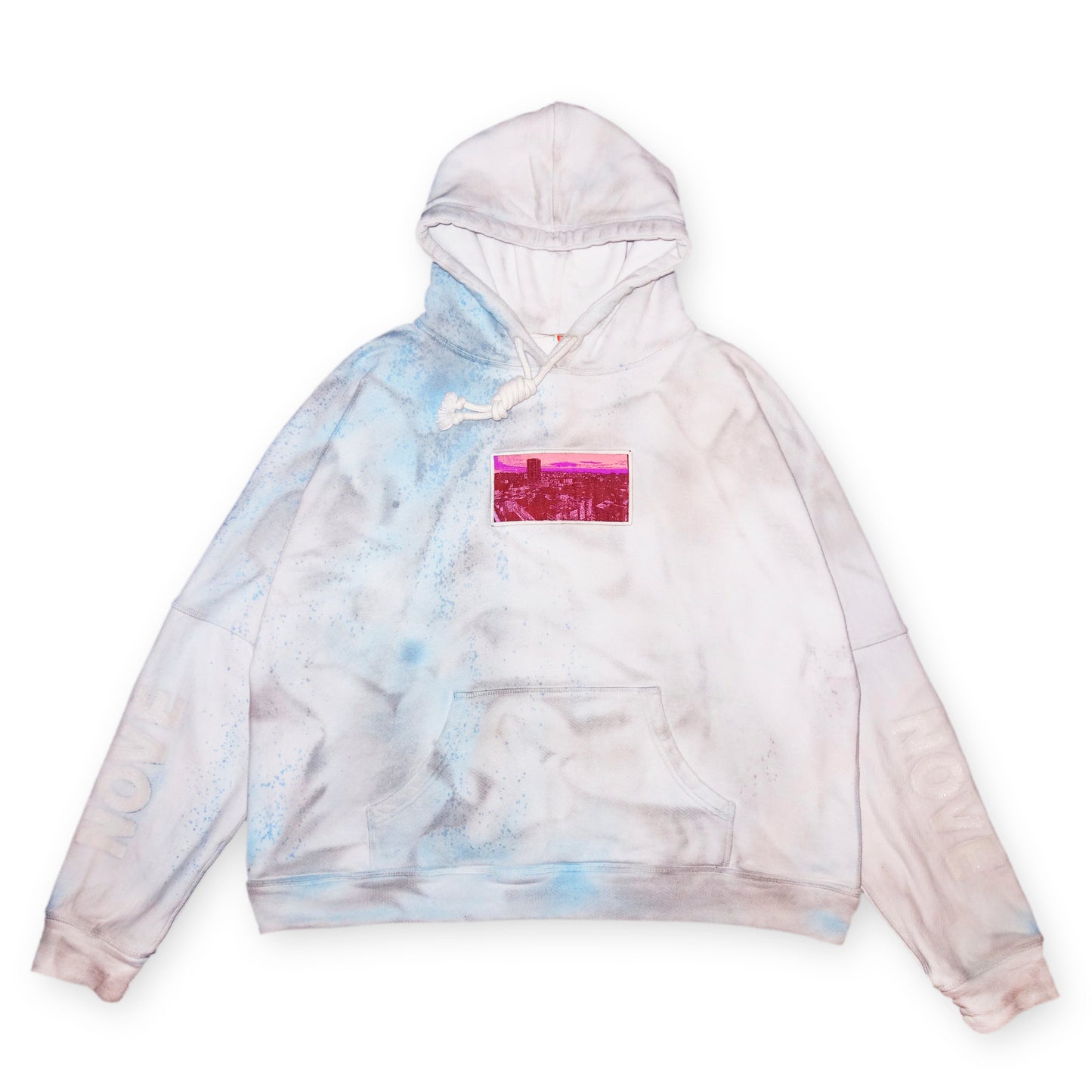 Cielo-Terra Hoodie PIANO NOVE "Skyline Logo"