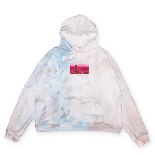 Cielo-Terra Hoodie PIANO NOVE "Skyline Logo"