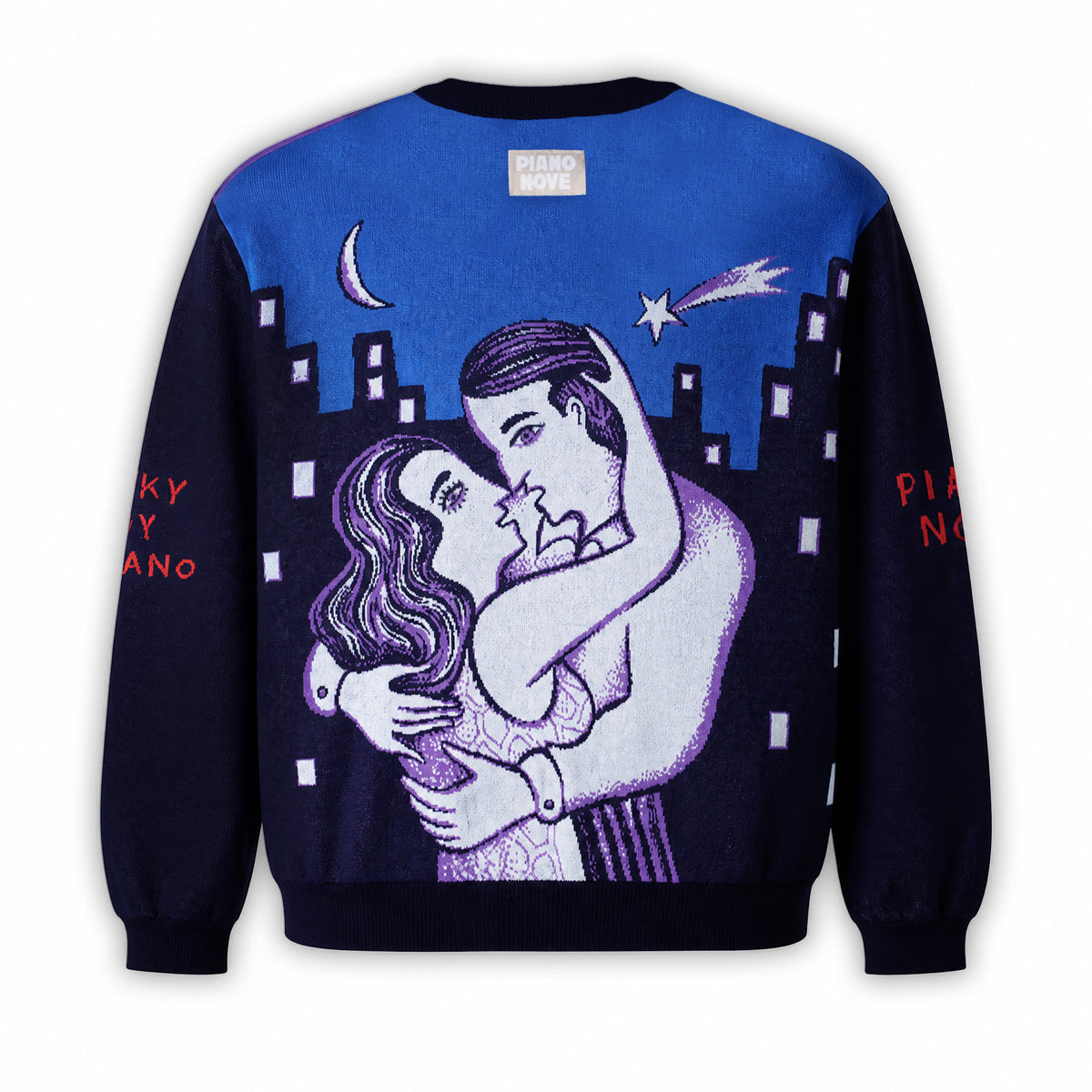 Maglione PIANO NOVE X LUCKY BOY SIRANO "A New Beginning"