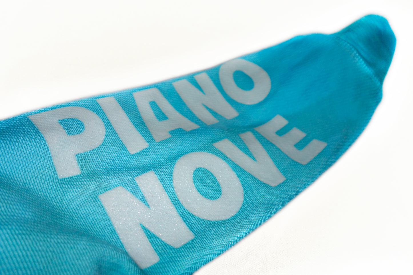 Heavenly dyed hoodie PIANO NOVE "Skyline Logo"